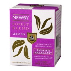 Чай черный Newby English Breakfast / Английский Завтрак Картонная упаковка (100 гр.)